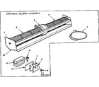 Kenmore 15584490 optional blower assembly diagram