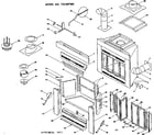 Kenmore 155847200 replacement parts diagram