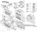 Kenmore 155847801 replacement parts diagram