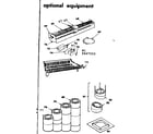 Kenmore 155847801 optional equipment diagram