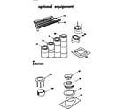 Kenmore 155847802 optional equipment diagram