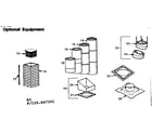 Kenmore 155847301 optional equipment diagram