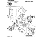 Kenmore 155847400 replacement parts diagram