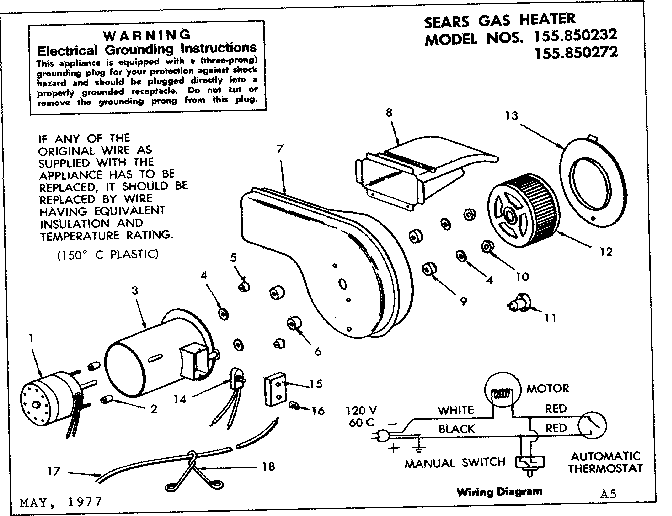 Optional forced air blower
