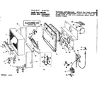 Kenmore 155850233 replacement parts diagram