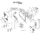 Kenmore 155850234 replacement parts diagram