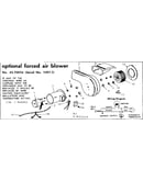 Optional forced air blower