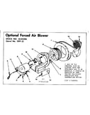 Optional forced air blower