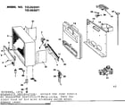 Kenmore 155852571 replacement parts diagram