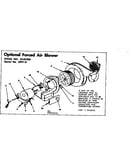 Optional forced air blower