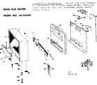 Kenmore 155852570 replacement parts diagram