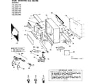 Kenmore 155854110 replacement parts diagram