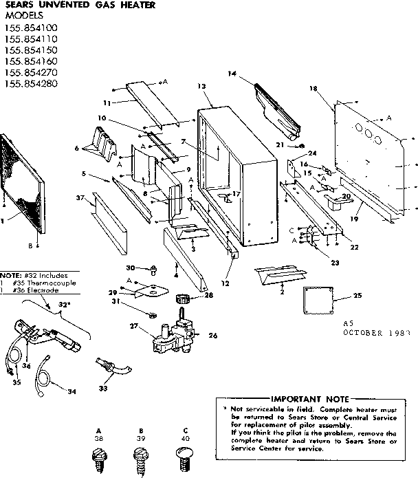 Replacement parts
