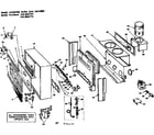 Kenmore 155856754 replacement parts/856734-856774 diagram