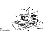 Kenmore 155856714 blower assembly diagram