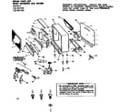 Kenmore 155857150 replacement parts diagram