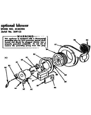 Blower assembly