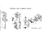 Kenmore 183321370 control and element group diagram