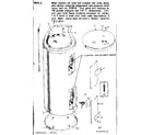 Kenmore 183325510 replacement parts diagram