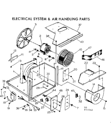Electrical system & air handling parts