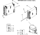 Kenmore 25371242 refrigeration system parts diagram