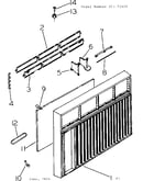 Cabinet and front parts