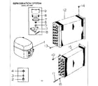 Kenmore 25371425 refrigeration system diagram