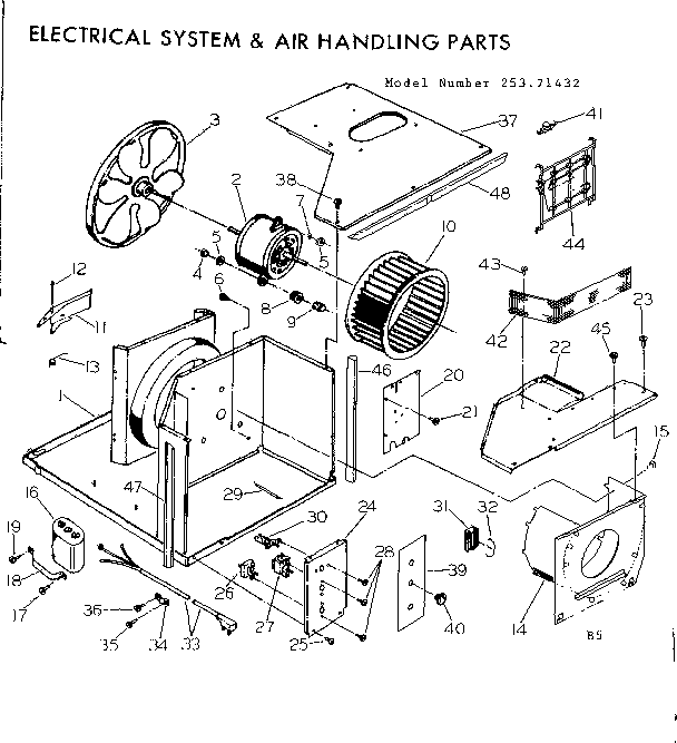 Electrical system & air handling parts