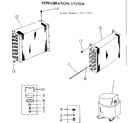 Kenmore 25371432 refrigeration system diagram