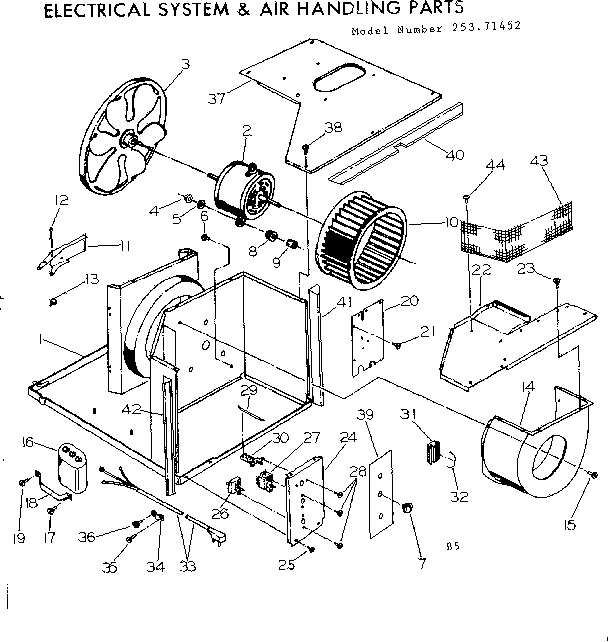 Electrical system & air handling parts
