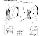 Kenmore 25371452 refrigeration system diagram