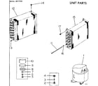 Kenmore 25371453 unit parts diagram