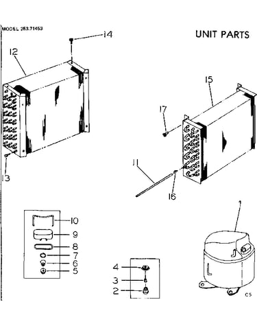Unit parts