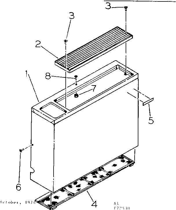 Cabinet & installation parts