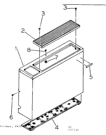Cabinet & installation parts