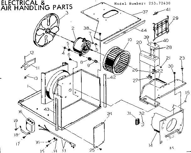Electrical & air handling parts