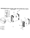 Refrigeration systm & air handling parts