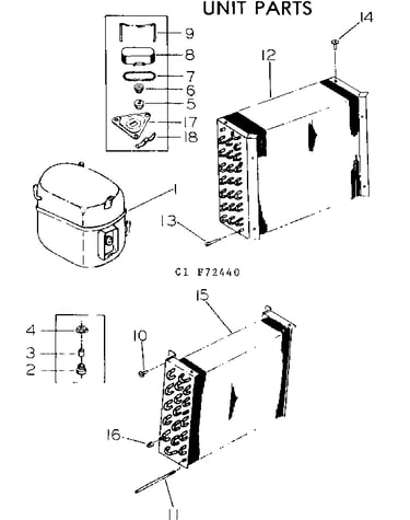 Unit parts