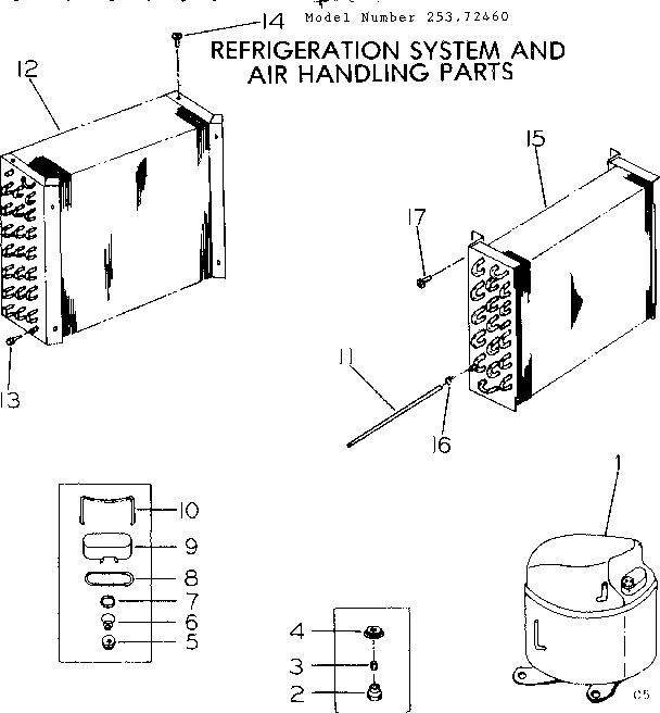 REFRIGERATION SYSTEM & AIR HANDLING PARTS