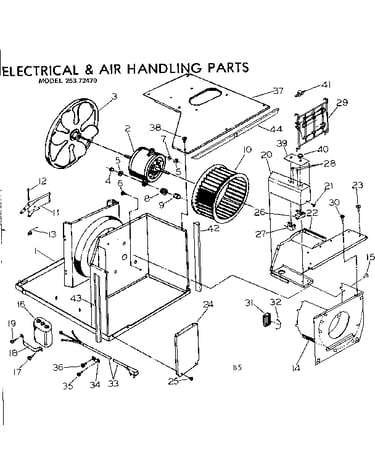 Electrical & air handling parts
