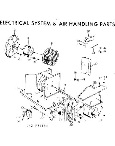 Electrical system & air handling parts