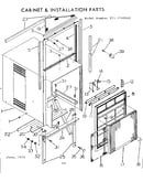Cabinet & installation parts