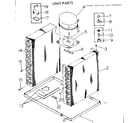 Kenmore 2537740660 unit parts diagram