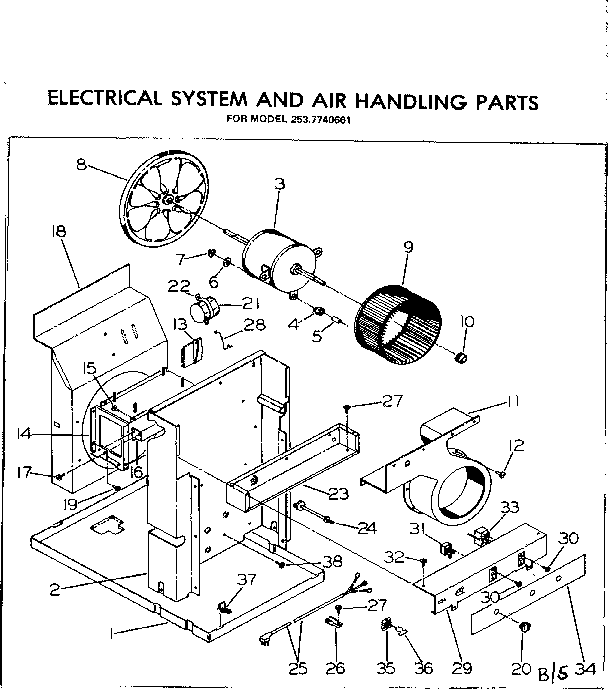 ELECTRICAL SYSTEM & AIR HANDLING PARTS
