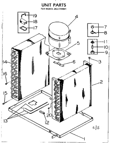 Unit parts