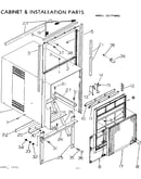 Cabinet & installation parts