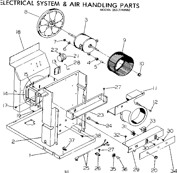 ELECTRICAL SYSTEM & AIR HANDLING PARTS