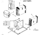Kenmore 2537740890 unit parts diagram