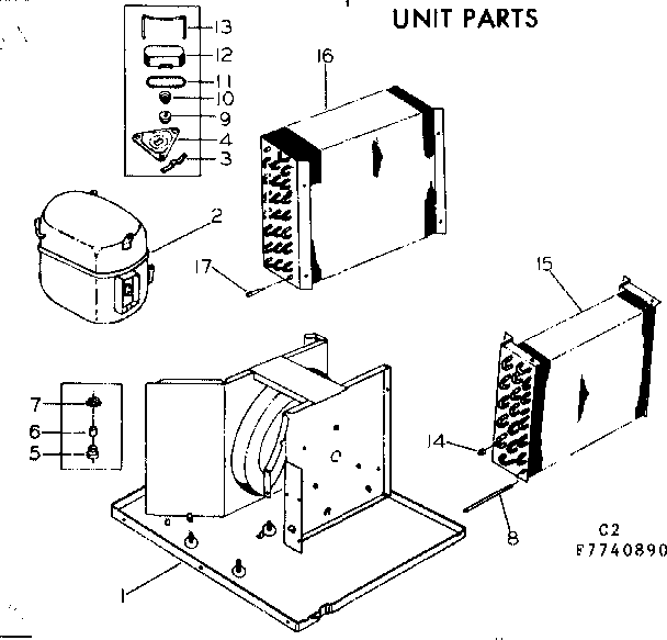 Unit parts