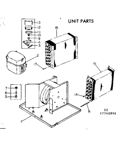 Unit parts